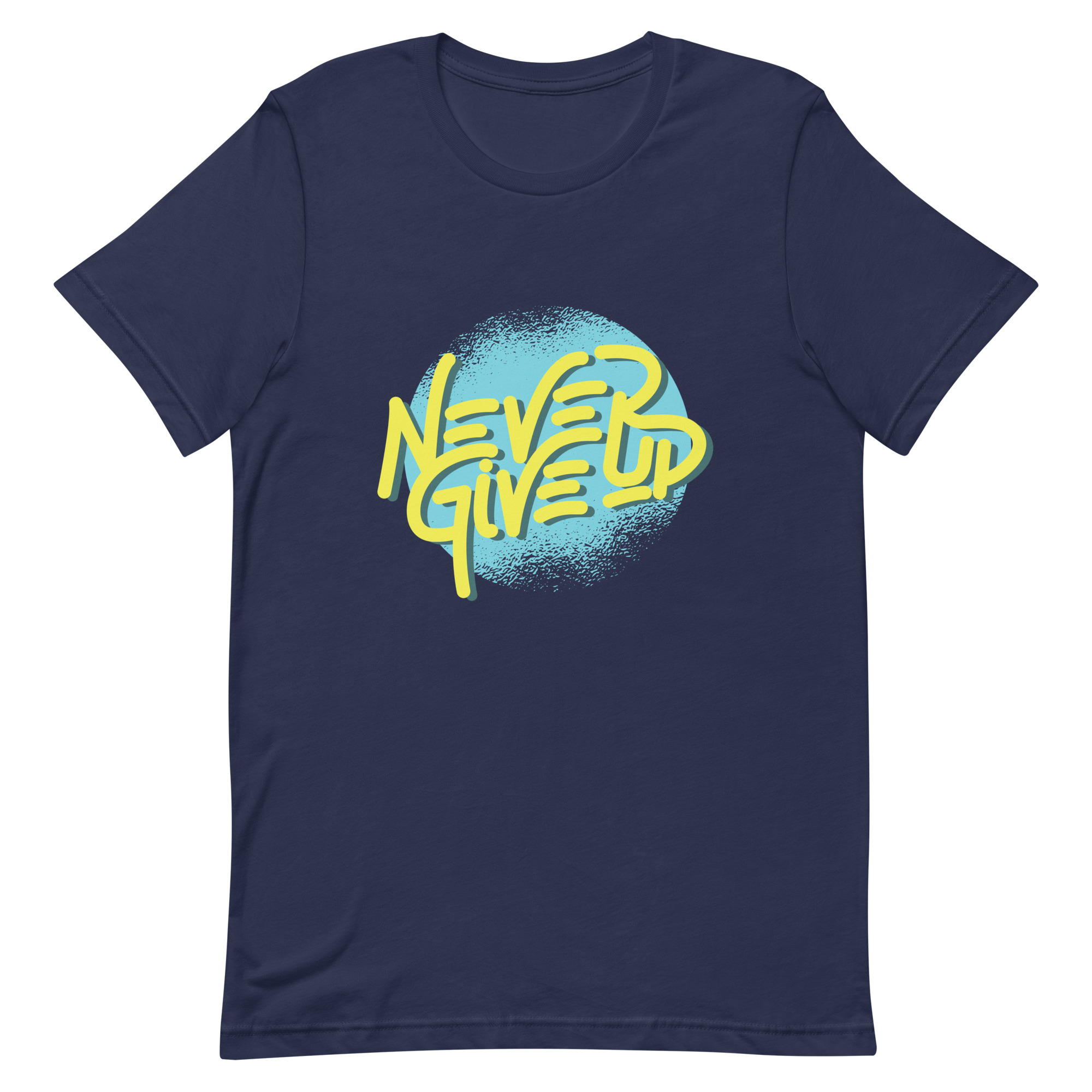 never give up keep pushing' Men's T-Shirt