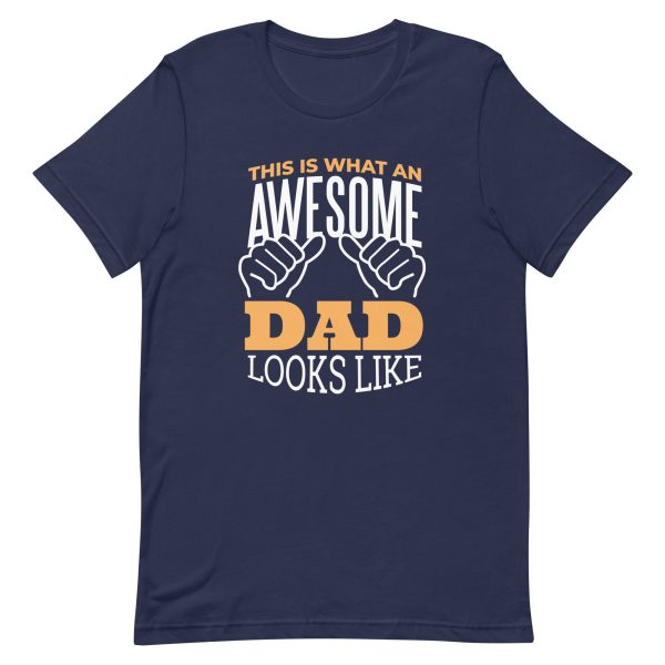 Shirt With Saying - unisex staple t shirt navy front 63e1e9b645df4