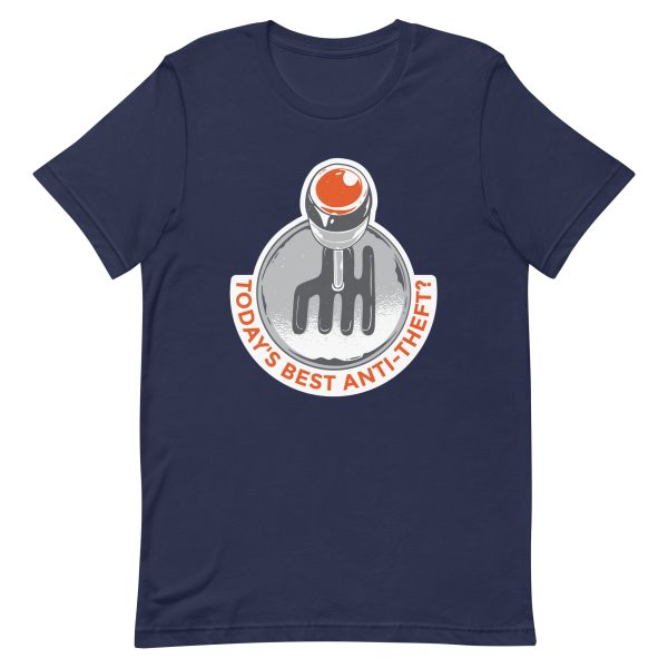 Shirt With Saying - unisex staple t shirt navy front 63e9489585781