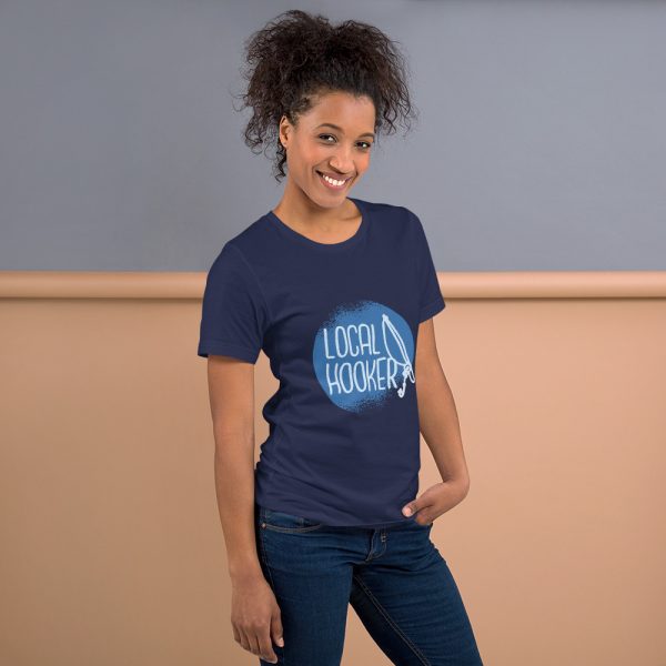 Shirt With Saying - unisex staple t shirt navy right 63eb1914f2a95