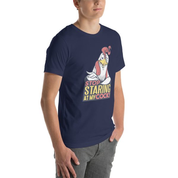 Shirt With Saying - unisex staple t shirt navy right front 63f9782ebe030