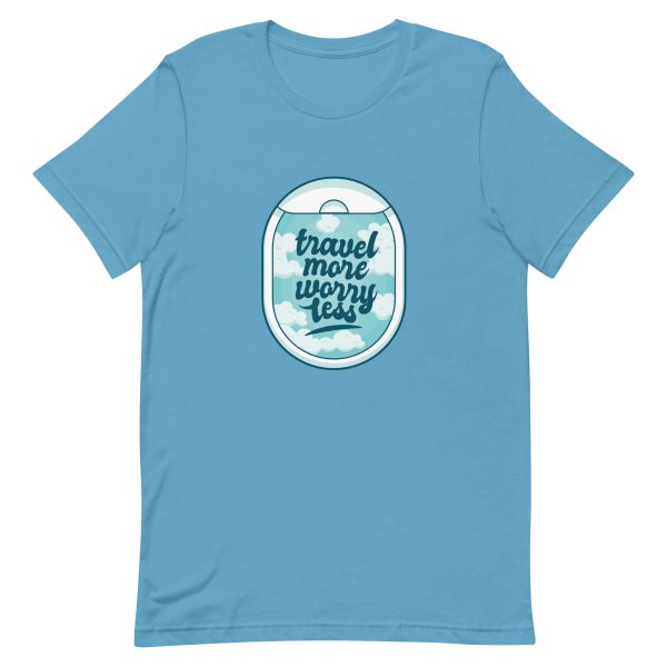 Shirt With Saying - unisex staple t shirt ocean blue front 63db68243d5fa