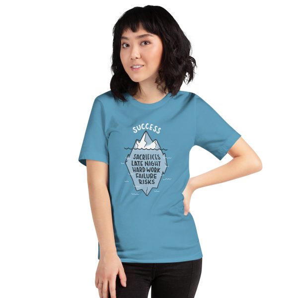 Shirt With Saying - unisex staple t shirt ocean blue front 63df3469bae69