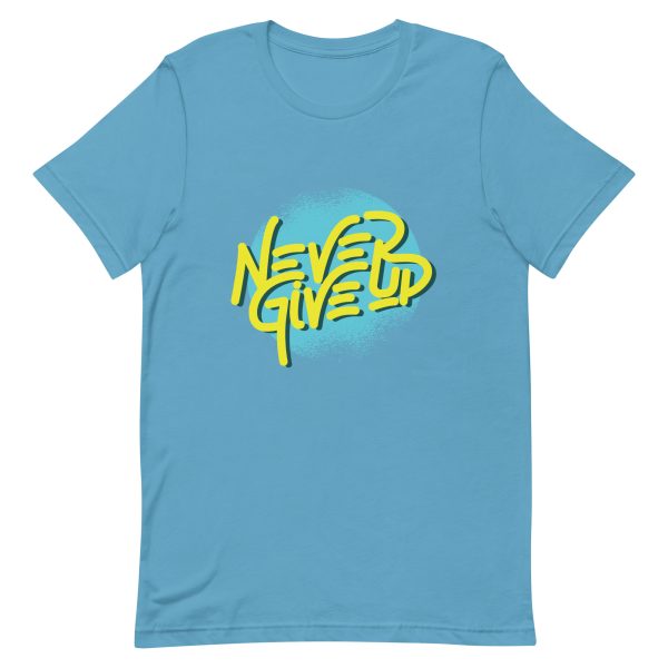 Shirt With Saying - unisex staple t shirt ocean blue front 63e09edad00f6