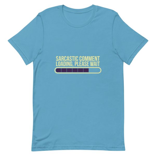 Shirt With Saying - unisex staple t shirt ocean blue front 63e3347d12533