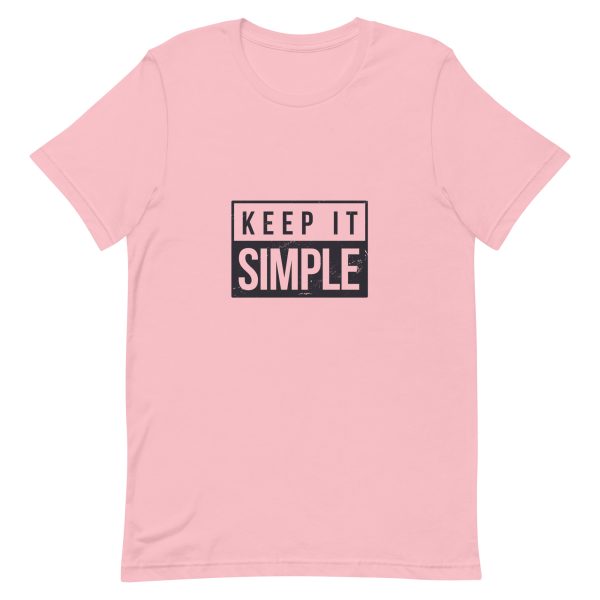 Shirt With Saying - unisex staple t shirt pink front 63e0a54803266