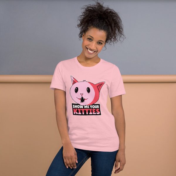 Shirt With Saying - unisex staple t shirt pink front 63e1e0baab063