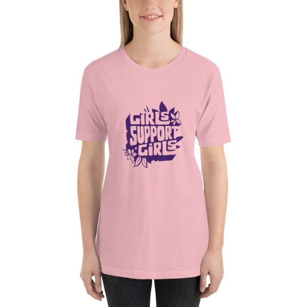 Shirt With Saying - unisex staple t shirt pink front 63e1f30a2e497