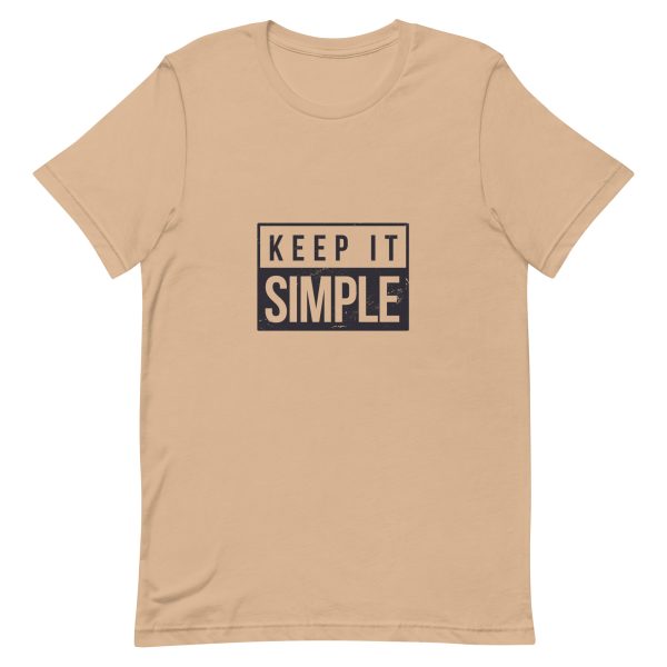 Shirt With Saying - unisex staple t shirt tan front 63e0a54802b9c