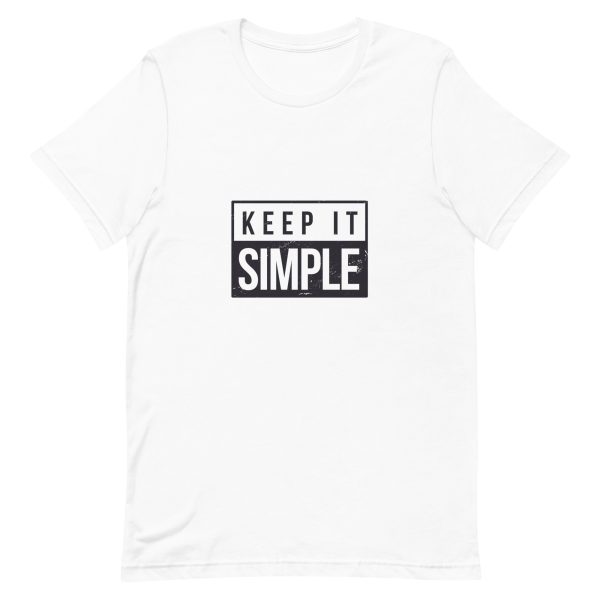 Shirt With Saying - unisex staple t shirt white front 63e0a54806348