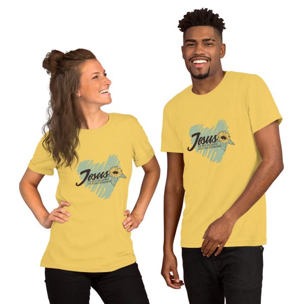 Shirt With Saying - unisex staple t shirt yellow front 63e49f2fa3252
