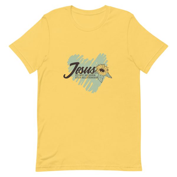 Shirt With Saying - unisex staple t shirt yellow front 63e49f2fa3ee6