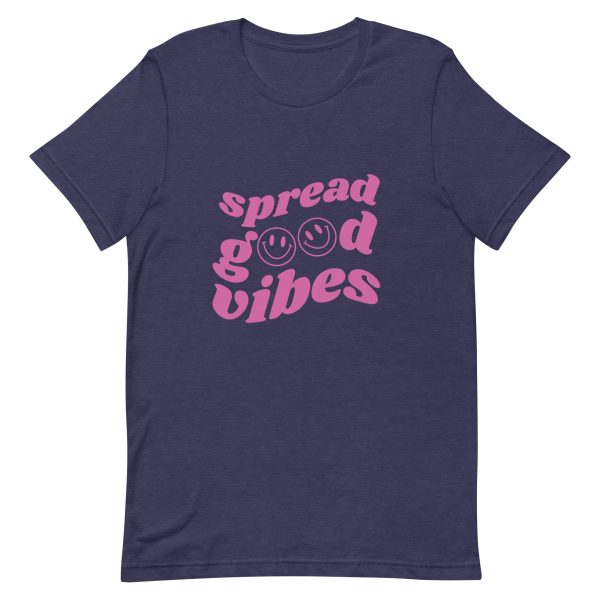 Shirt With Saying - unisex staple t shirt heather midnight navy front 640965132920f