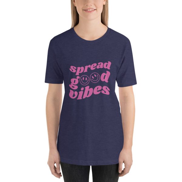 Shirt With Saying - unisex staple t shirt heather midnight navy front 640965132bafe