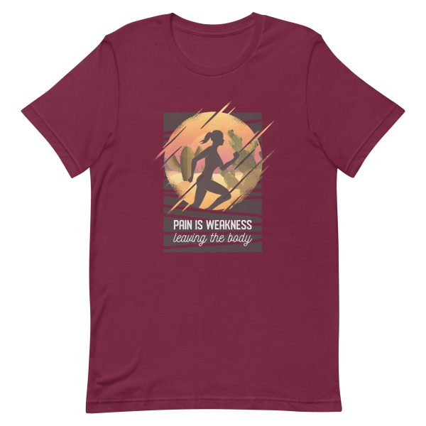 Shirt With Saying - unisex staple t shirt maroon front 64019d67ae663