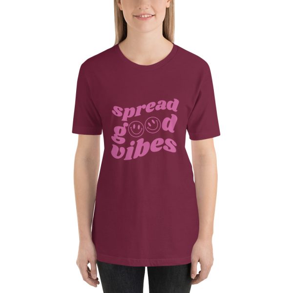 Shirt With Saying - unisex staple t shirt maroon front 640965132a5d3