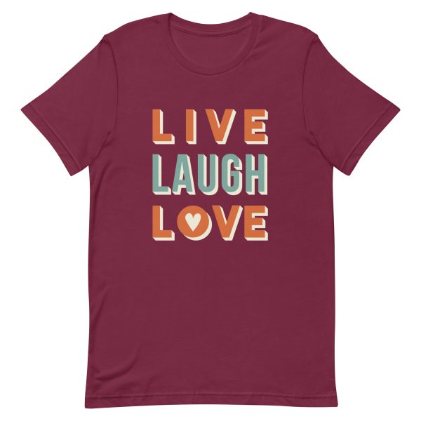 Shirt With Saying - unisex staple t shirt maroon front 641a83a8586b9