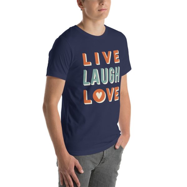 Shirt With Saying - unisex staple t shirt navy right front 641a83a856140
