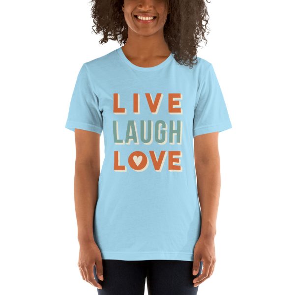 Shirt With Saying - unisex staple t shirt ocean blue front 641a83a855149